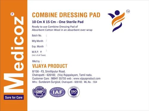 10x15cm Combine Dressing Pad