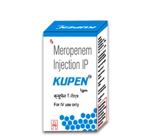 Kupen Meropenem Injection, Packaging Type : Box