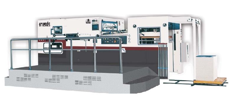 Die Cutting and Creasing Machine with Stripping