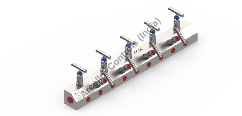 ARC-LOK Polished Steel Bar Stock Air Header, Packaging Type : Box
