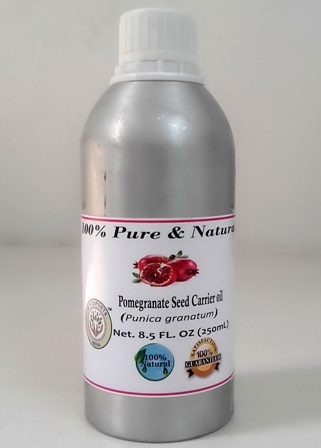 Pomegranate Oil, Color : Pale yellow to yellow liquid