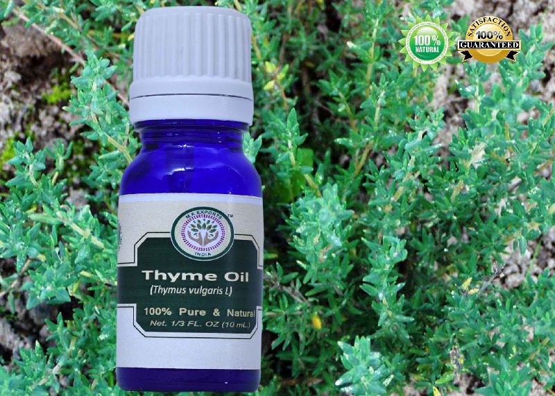 Thyme Essential Oil, Color : Pale Yellow