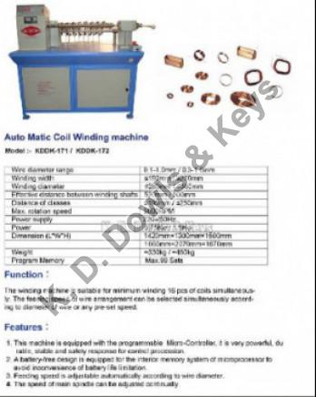 Coil winding machine