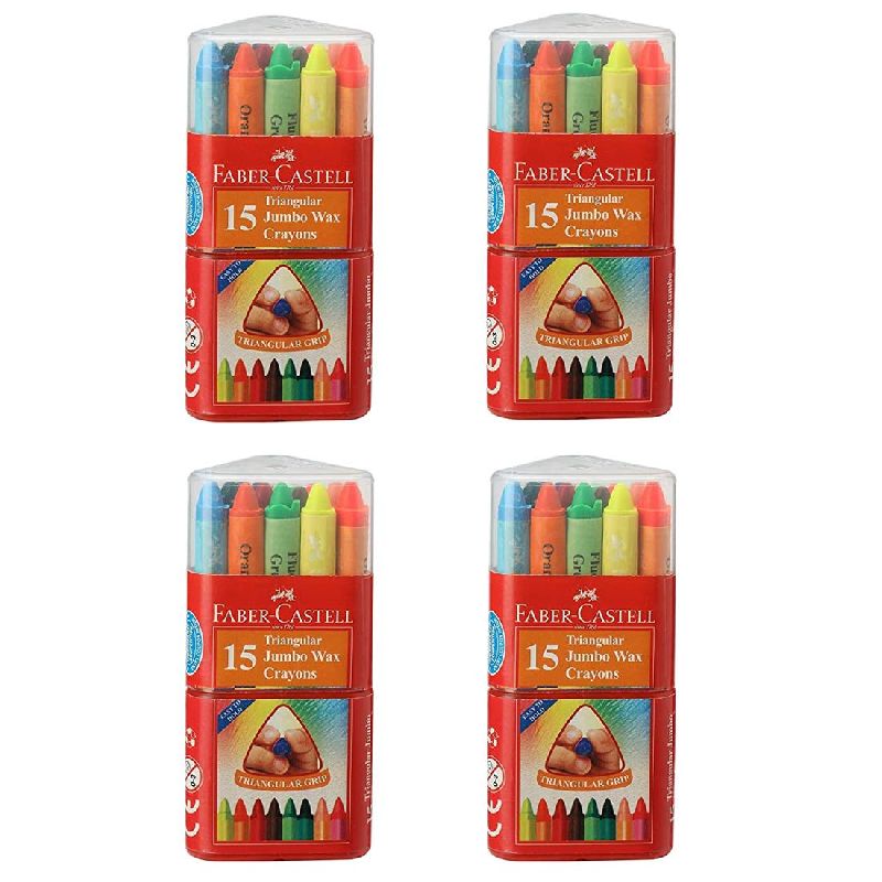 Faber Castell Wax Crayons, INR 70 / Pack by Anupam Stationery Point