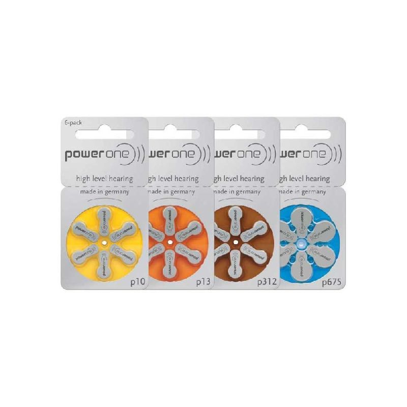 Powerone Hearing Aid Batteries at best price INR 150INR 250 / Pack in Mumbai Maharashtra from