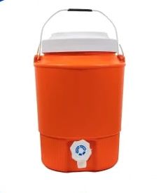 Polished Plastic Water Jug, Color : Orange