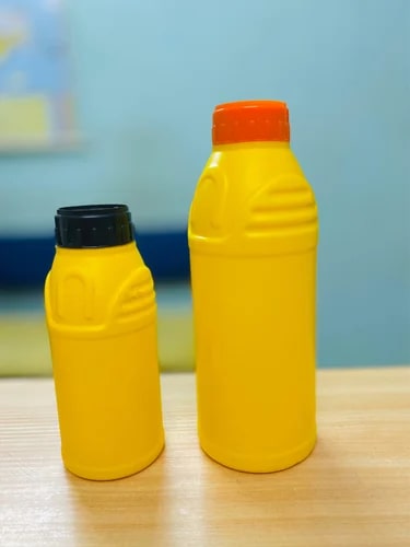 Yellow Plastic Bottle, Capacity : 100-200ml