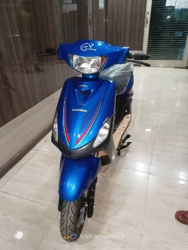 Blue Ev Sundak Electric Mars Scooty, Feature : Fast Chargeable, Good Mileage, Heat Indicator, Self Started