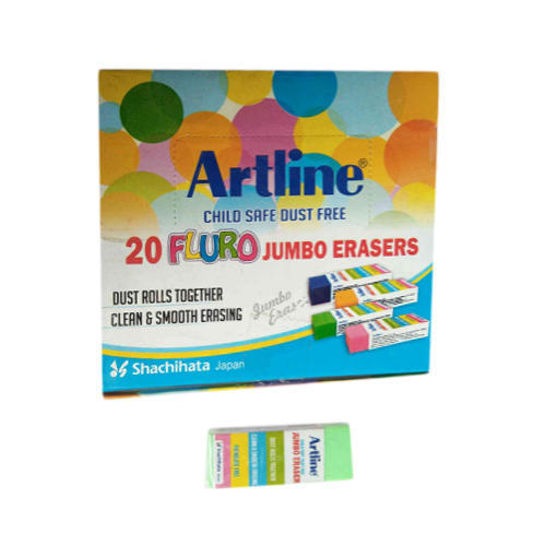 jumbo erasers, INR 65 / Box by Ali Stationaries from Araria Bihar ID