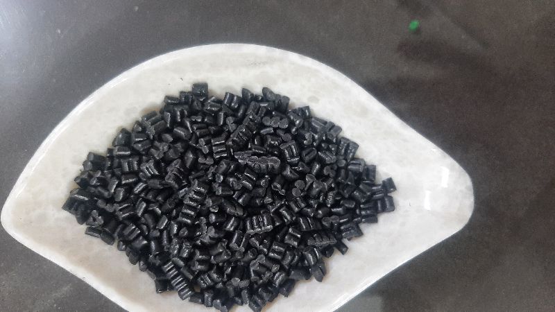 Reprocessed Plastic Granules, Color : Black