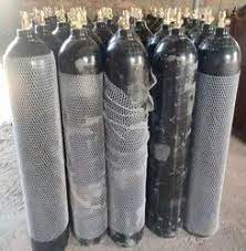 20 Litres Black High jumbo oxygen cylinder, for Hospital, Laboratory, Certification : ISI Certified