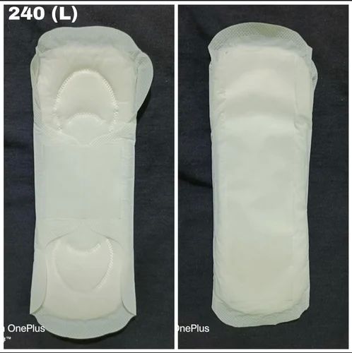 240mm Sanitary Napkins with Wings, Size : L