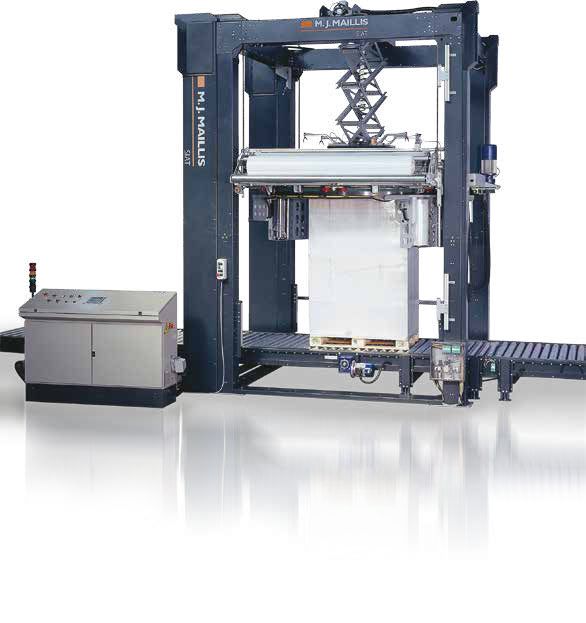 Automatic Mancon Range Pallet Stretch Wrapping Machine, Packaging Type : Carton Box