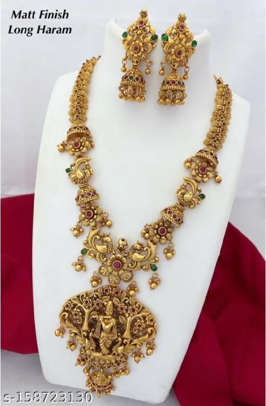 Krishna Design Necklace Set
