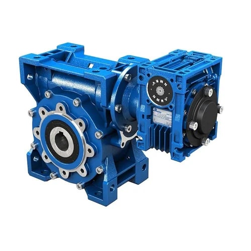 Cast Iron Double Reduction Worm Gearbox, for Industrial, Power : 15 kW