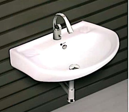 Prime Wall Mounted Pedestal Wash Basin, for Home, Hotel, Office, Restaurant, Feature : Durable, Fine Finishing
