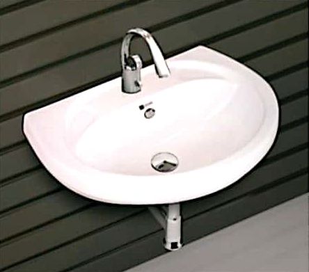 Repose Wall Mounted Pedestal Wash Basin, for Home, Hotel, Office, Restaurant, Feature : Durable, Fine Finishing