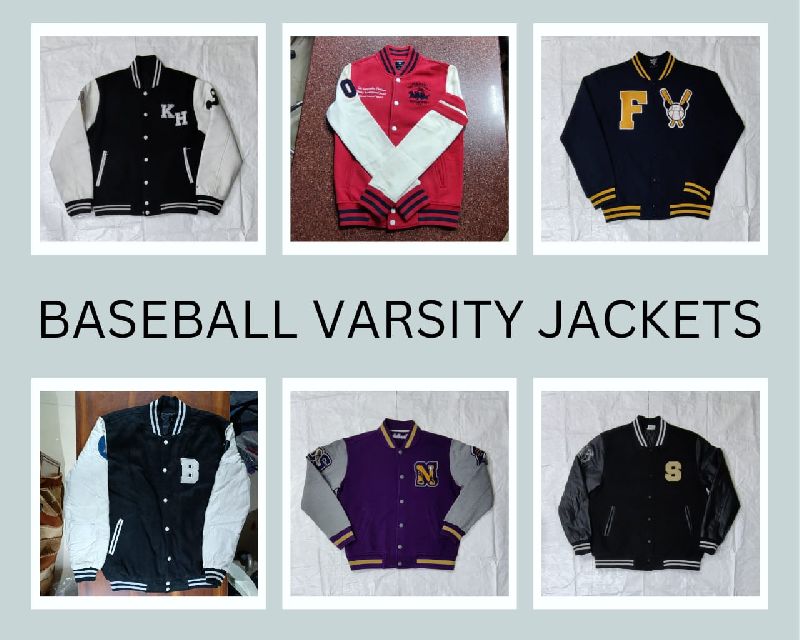 Used Imported Second Hand Baseball Jackets