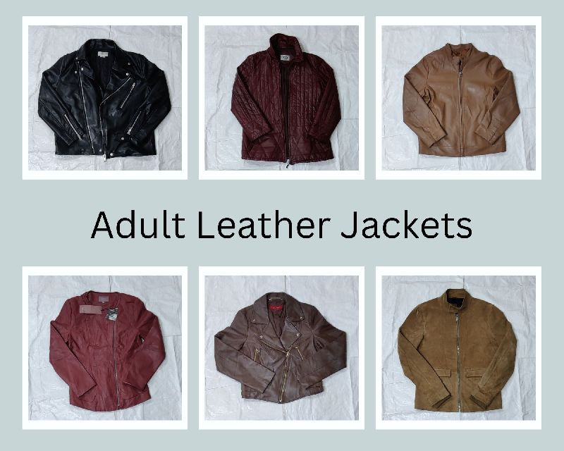 Used Imported Second Hand Korean Pure Leather Jacket