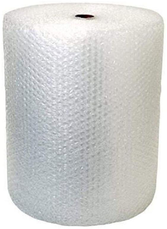 Plastic Air Bubble Sheet Roll, for Stuff Packaging, Wrapping, Color : White