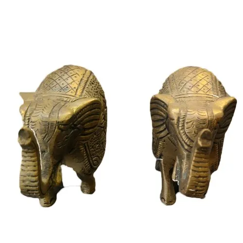 Bronze Elephant Statue, INR 1,200 / Piece by Sri Mahalakshmi Metals