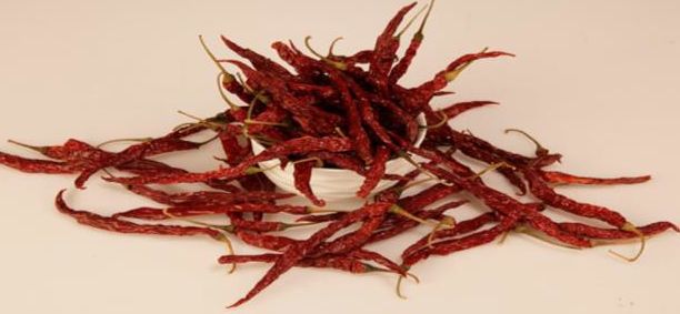 Byadgi Dried Red Chilli with Stem, Length : 14-17 cms