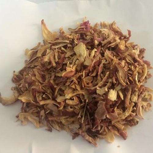 Kings Crunchy Pink Fried Onion Flakes, Color : Brown