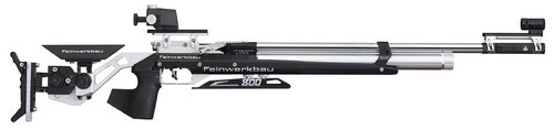 Feinwerkbau 800 Alu Stock Air Gun, Color : Silver Black