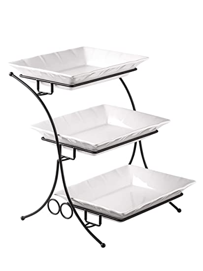 3 Tier Server Stand, for Hotel, Home, Feature : Dust Proof, Eye Catching Appearance