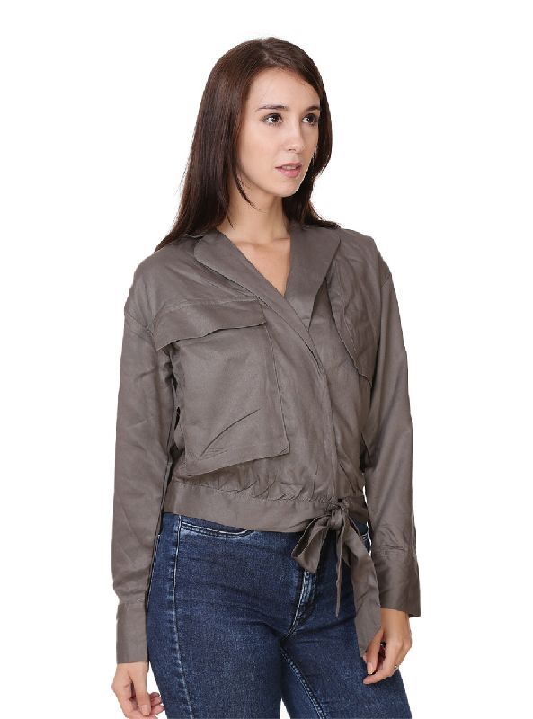 Ladies Stylish Jacket, Size : M, XL