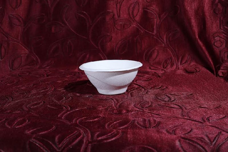 Polished 240ml Round Shaped Bowl, for Serving Food, Pattern : Plain