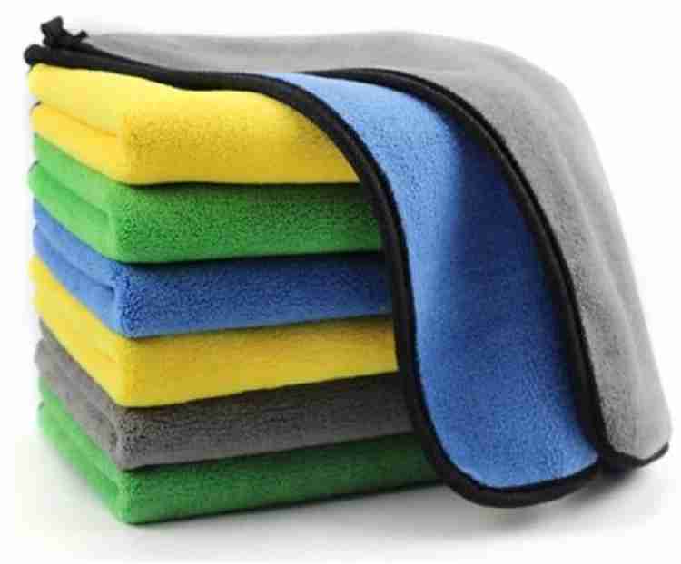 microfiber cloths 400 gsm 40×40, Pattern Plain at best price INR