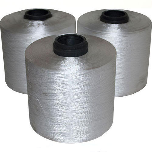 Double Twist Polyester Bright Yarn, for Textile Industry, Specialities : Seamless Finish