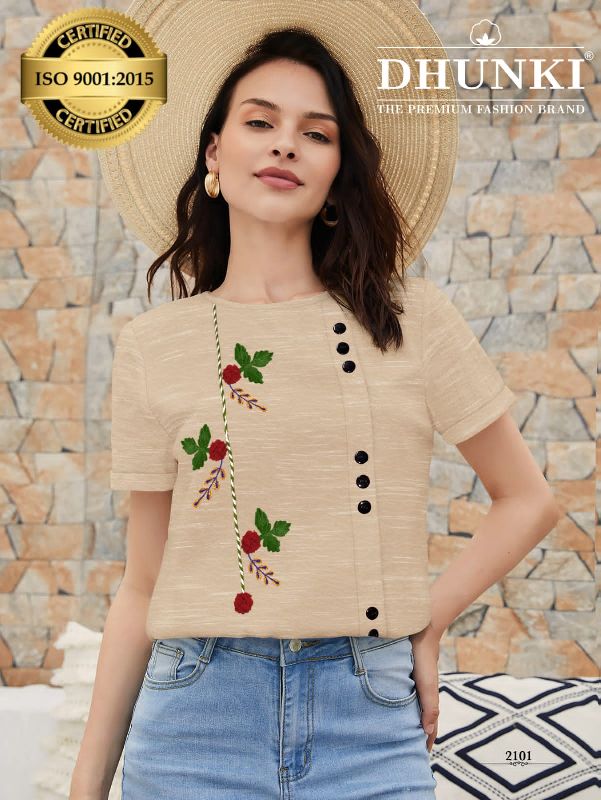 Full Sleeve Women White Rayon Embroidered Shirts at Rs 295/piece in Delhi