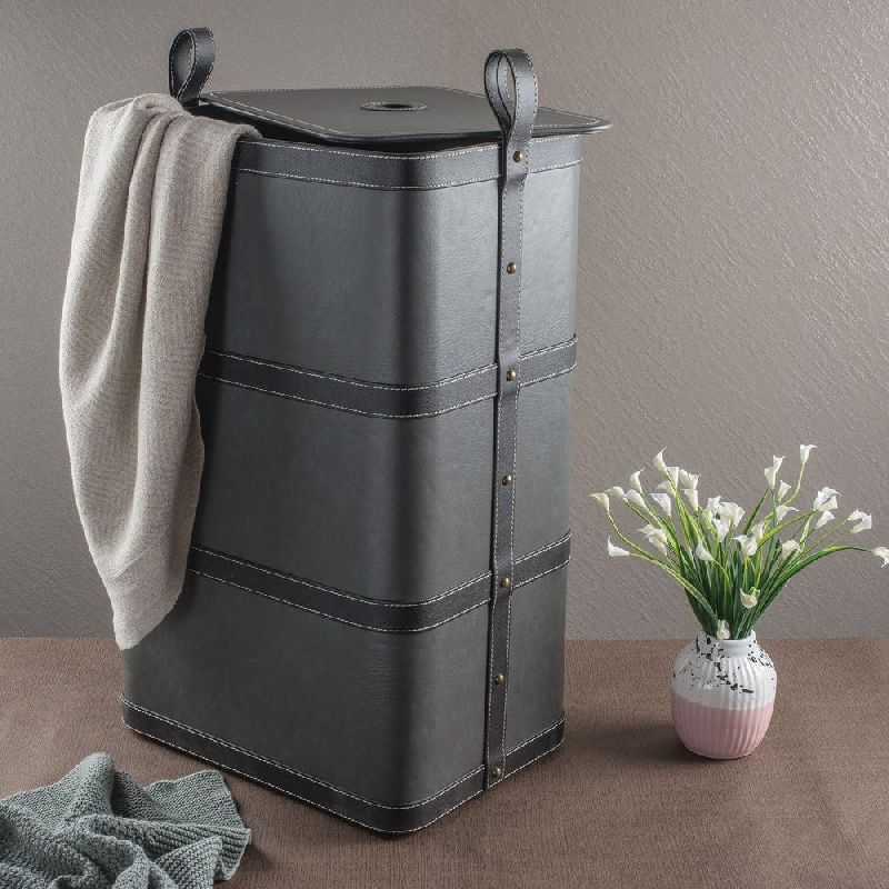 Leather laundry baskets, Feature : Great Strength