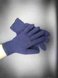 Plain Knitted Hand Gloves for Hospital, Laboratory