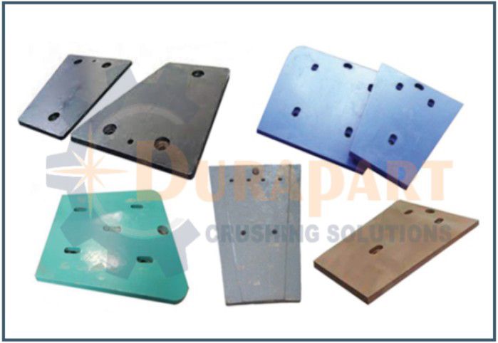 Colorful Cheek Plates, for Jaw Crusher Spare Parts, Length : 0-50Mm