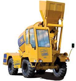 Apollo Carmix Self Loading Concrete Mixer Rental Service