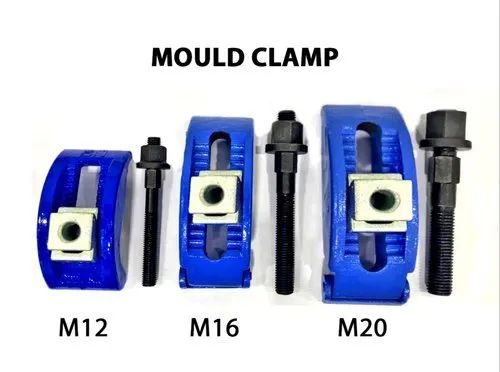 Zinc Plated Metal IS2062 Casting Mould Clamp, Automatic Grade : Manual