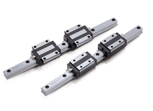 Medium Strength Carbon Steel Roller Linear Guideway, Size : 25mm