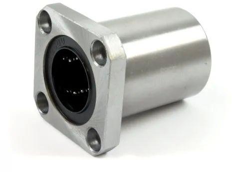 Carbon Steel Square Flange Linear Bearing, Bore Size : 25 mm