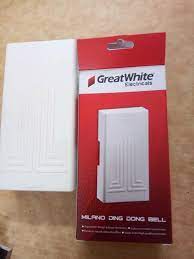 GreatWhite Polished Ding Dong Door Bell, Style : Modern