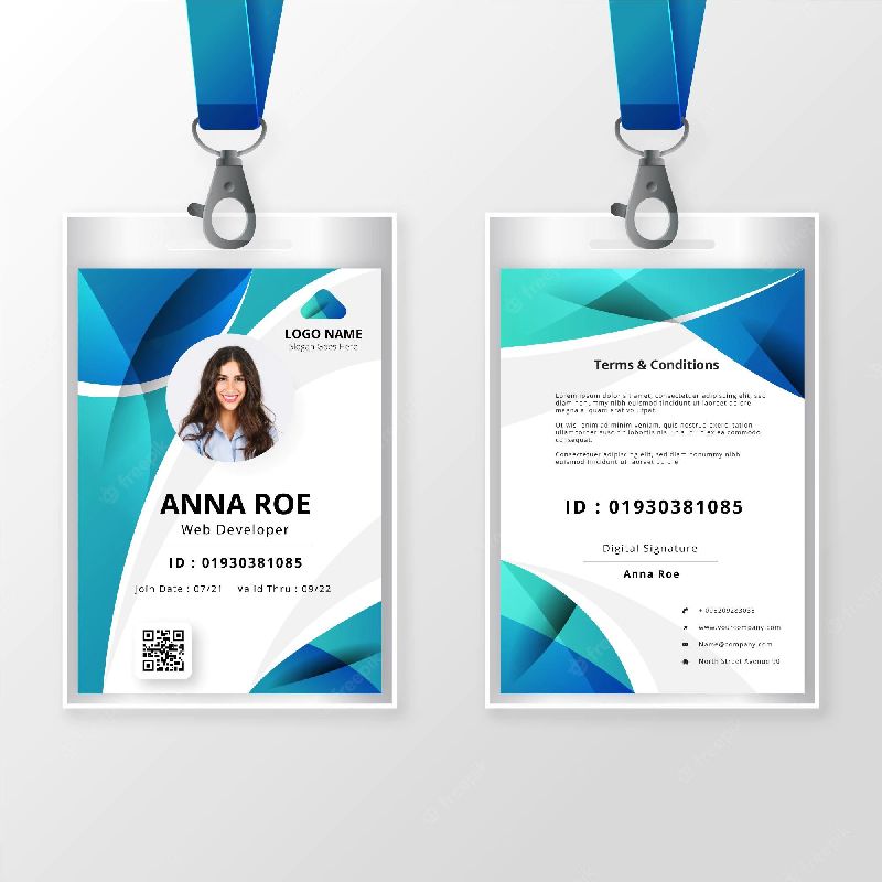 PVC Printed Company ID Cards, Feature : Easy To Carry, Heat Resistance, Light Weight