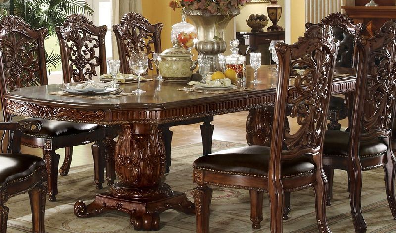 Rectangular Wooden Dining Table Set, for Restaurant, Hotel, Home, Pattern : Engraved