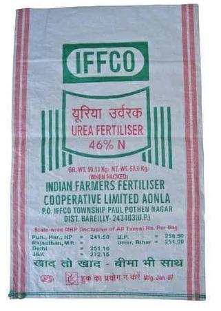 Fertilizer PP Woven Packaging Bag, Pattern : Printed