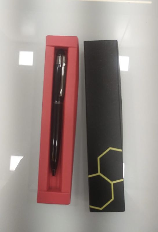 Polished Metal Pen with Box, for Packing Gift, Style : Antique