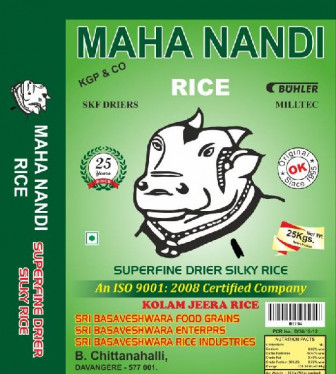 Organic Mahanandi Kolam Jeera Rice, for Human Consumption, Certification : FSSAI Certified