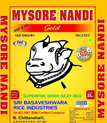 Mysore Nandi Gold Superfine Drier Silky Rice