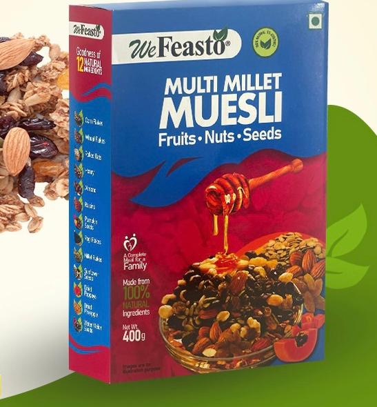 Muesli fruits nuts and seeds, Certification : FSSAI Certified