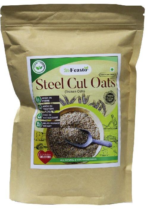 Common Steel Cut Oats, for Breakfast Cereal, Purity : 100% Pure
